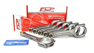 FCP FORGED STEEL X-BEAM CONNECTING RODS 164mm FOR AUDI VW 3.2 3.6 VR6 R32 R36 - Picture 1 of 2