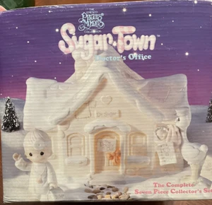 Momenti Preziosi SUGAR TOWN STUDIO MEDICI Illuminato 6 pz Natale Usato - Foto 1 di 5