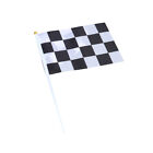 20 Pcs Flagge Zielflagge -weiße Rennflagge Rennautos