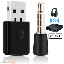 ADATTATORE USB WIRELESS PER PS4 BLUETOOTH 4.0 RICEVITORE CUFFIE GAMING MICROFONO