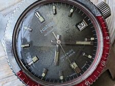 Vintage 1970's Hilton Diver w/Aged Dial,Ghost Pepsi Bezel,All SS Case,AS 1903
