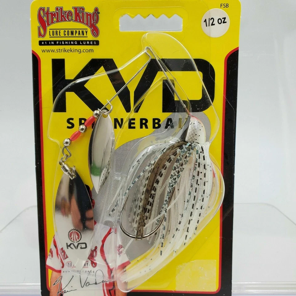 Strike King Lures KVD Finesse Spinnerbait Lure Gizzard Shad