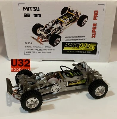 MITOOS M964B CHASIS CAMION RAID 4X4 RTR PRO CON BATALLA 107 Mm - Immagine 1 di 4