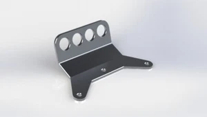 Tamiya Grasshopper 2 aluminium front bumper #1 - Picture 1 of 3