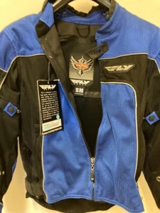 FLY RACING Coolpro Mesh Motorcycle Jacket Blue/Black Small - Bild 1 von 3