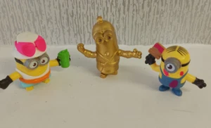 Minion Gold Kevin, Vacation Jerry & Painter Minion McDonalds Minions Happy Meal - Picture 1 of 4