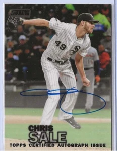 Chris Sale 2016 Topps Stadium Club Auto #SCA-CSE 24/50 Chicago White Sox - Picture 1 of 2