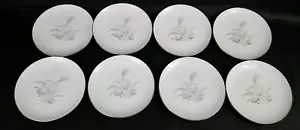Piastre laterali grano argento Wentworth China #7514 Made in Japan lotto di 8 vintage - Foto 1 di 12