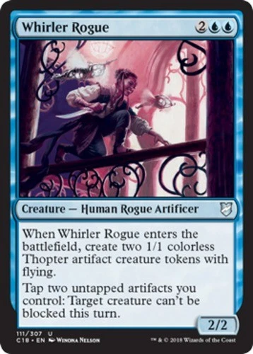 x4 Whirler Rogue MTG Commander 2018 U M/NM, English - Image 1 of 1
