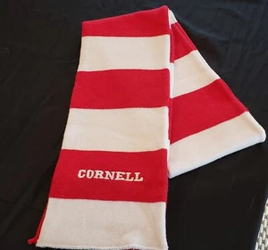 Cornell University Red & White Scarf 69" Long x 7 1/4" New - Picture 1 of 2