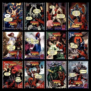 2018 Upper Deck Deadpool Bombing Complete Set 12 Marvel Cards DB1-DB12 Full Set - Picture 1 of 24