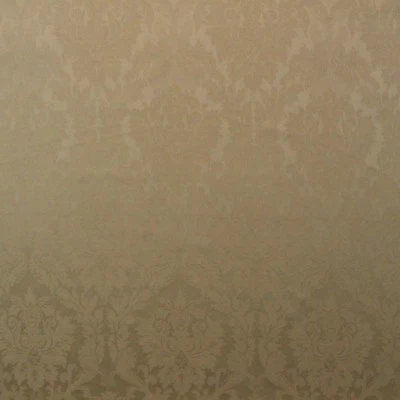 FLORAL DAMASK PUTTY BEIGE JACQUARD MULTIPURPOSE 100% COTTON FABRIC BY YARD 55"W - Image 1 of 4