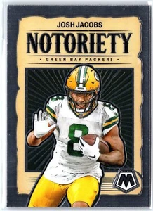 2024 Panini Mosaic #5 Josh Jacobs Notoriety - Picture 1 of 2