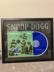 Snoop Dogg Framed Signed Autographed BUSH Vinyl Album JSA Authenticated RAP! HOT - Picture 1 of 4
