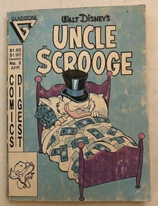 De colección Gladstone Walt Disney Tío Scrooge Número 3 Cómics Digest Abril 1987 - Imagen 1 de 2