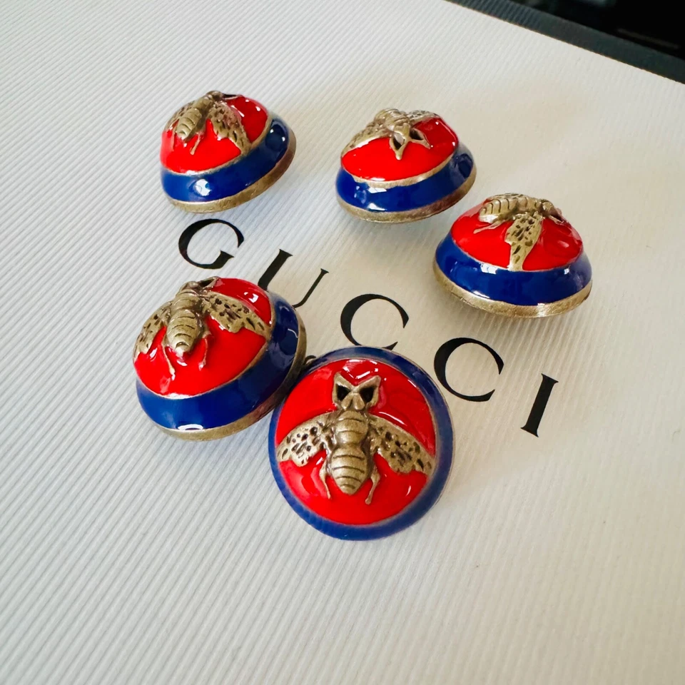 Gucci buttons 25 mm (set of 5) - Image 1 of 2