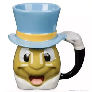 Pinocchio JIMINY CRICKET Sculpted Coffee Mug Cup NIB Disney Store - #364 - Picture 1 of 4