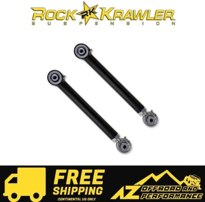 Rock Krawler Adjustable Lower Control Arm Set For 97-06 Jeep Wrangler TJ LJ - Image 1 of 3