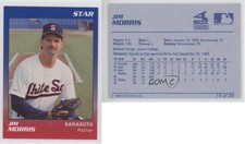1989 Star Sarasota White Sox Jim Morris #15