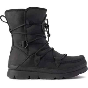 Manitobah Footwear Pacific Half Winter Boot - Women's - Black - New in Box - Picture 1 of 5