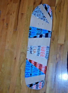 Mazo de arte pintado a mano Chris Pastras Dune buena exposición de arte en madera estéreo de Detroit - Imagen 1 de 7