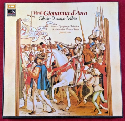 EMI SLS 967– Verdi – Giovanna d’Arco – James Levine (Box Set 3 Records) 1973 - Image 1 of 4