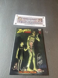 Zombie Terrors Halloween Special #1- Signed by Frank Forte Asylum Press Cover A - Picture 1 of 11