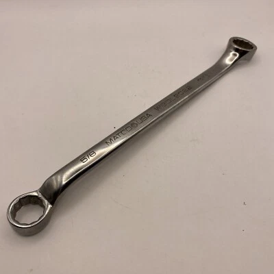 MATCO Tools Double Box End Wrench WBDL 2022 - SAE 5/8" x 11/16" 12 Point USA - Image 1 of 4