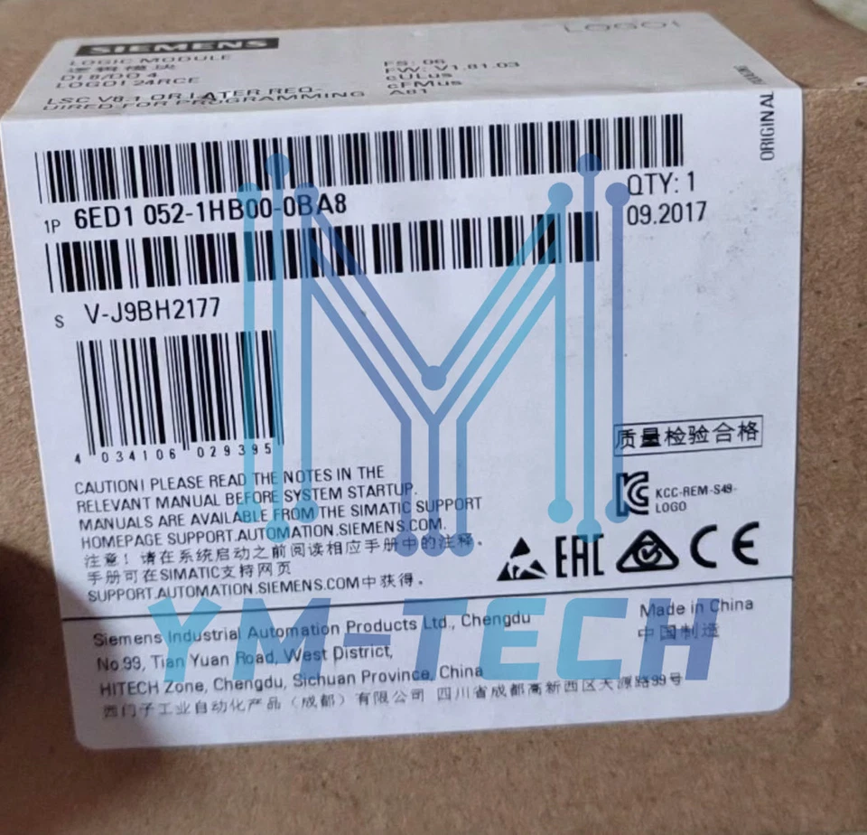 NEW Siemens 6ED1052-1HB00-0BA8 Logic Module - Image 1 of 1