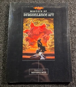 MASTER OF DRAGONLANCE ART 1 MARGARET WEIS FANTASY ART TPB Graphic Novel D & D - Picture 1 of 5