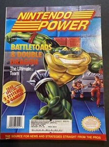 π₯ Nintendo Power Volume 49 Battletoads with Poster and Zelda Trading Card RARE - Picture 1 of 4
