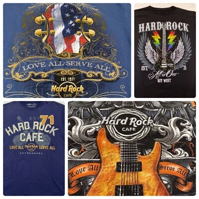 Hard Rock Cafe Herren T-Shirt NEU Sammlung Shirts XS S M Paris Mallorca München - Bild 1 von 4