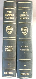 Harvard Classics 1909 vol #18, & 1910 vol #44 part 1, Two Volumes 1 Price, - Picture 1 of 11