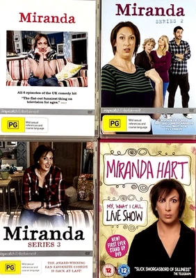 Miranda Complete Series 1 2 3 & Live Show Bulk (DVD, 4-Disc Set, R4 & R2) - Image 1 of 4