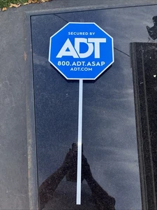ADT  SECURITY YARD SIGN - Picture 1 of 2