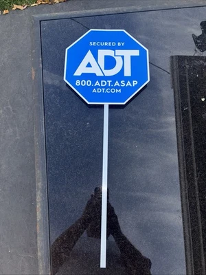 ADT  SECURITY YARD SIGN - Image 1 of 2