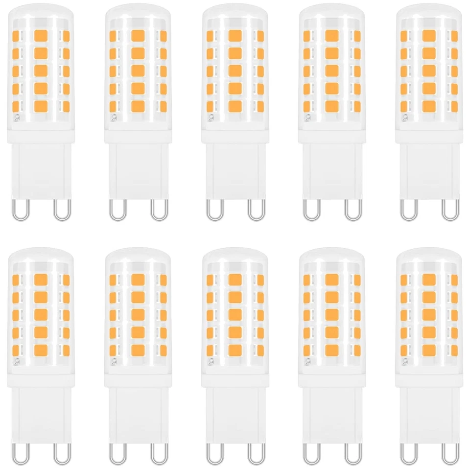 G9 LED 4W Warmweiß 2700K, 400LM, G9 33W 40W Halogenlampe Ersetzt, Stiftsockel... - Bild 1 von 4