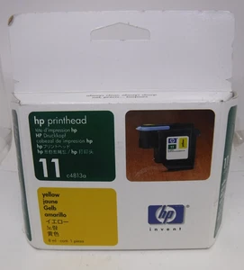 New Genuine OEM HP 11 Yellow Printhead C4813A – DesignJet – Sealed – Original - Picture 1 of 7
