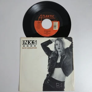 INXS "New Sensation" 45 Vg+ Tested 1988 Picture Sleeve Jukebox - Picture 1 of 7