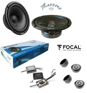 Kit De Altavoces Woofer 20Cm Phonocar Tweeter Focal Universal 840WATT Auto - Imagen 1 de 10