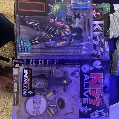 Peter Criss The Catman KISS Alive Super Stage Figura/ultra figura de acción 1997/20 Foto 1 de 4