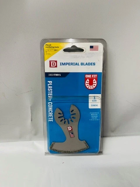 Hoja de bota Imperial Blades One Fit segmento grano diamante IBOA730-1- NUEVO Foto 1 de 2