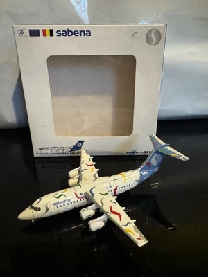 Sabena Bae 146-300 JC Wings Diecast Metal Scale 1:200 - Image 1 of 4