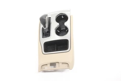 Jeep Grand Cherokee WK 2018-2022 bisel de palanca de cambios con perilla OEM beige_DLXL Foto 1 de 4