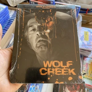 WOLF CREEK (U.S. EXCLUSIVE STEELBOOK Blu-ray + Digital, 2005) NEW - Picture 1 of 5