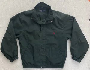 vintage polo ralph lauren jacket Lightweight Mens XL Green MADE IN USA RN4138 - Picture 1 of 8