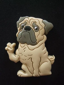Magnet - Motiv Hund MOPS - Bild 1 von 1
