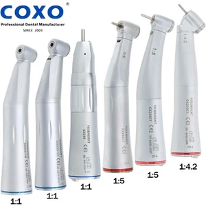COXO Dental Electric Handpiece 1:1 1:5 Fiber Optic Contra Angle 45° Surgical NSK - Picture 1 of 87