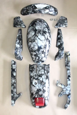 2006 哈雷戴维森夜杆 VRSCD 原始设备制造商公平套装 LOST SOULS 定制彩绘 — 第 1/4 张图片