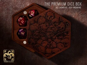 The Skull | Premium Dice Box DnD | Dice Chest Dice DnD Vault for RPG MTG - Picture 1 of 4